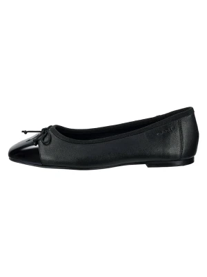 GANT Footwear Skórzane baleriny "Chadii" w kolorze czarnym rozmiar: 38
