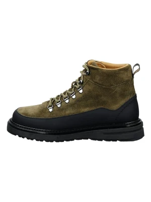 GANT Footwear Skórzane botki "Hillprep" w kolorze oliwkowym rozmiar: 44