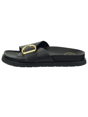 GANT Footwear Skórzane klapki "Mardale" w kolorze czarnym rozmiar: 36