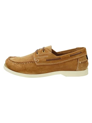 GANT Footwear Skórzane mokasyny "Yardport" w kolorze karmelowym rozmiar: 44