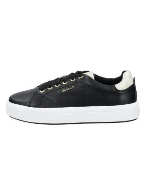 GANT Footwear Skórzane sneakersy "Avino" w kolorze czarnym rozmiar: 37