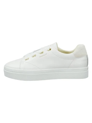 GANT Footwear Skórzane sneakersy "Avona" w kolorze białym rozmiar: 38