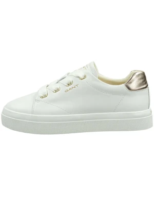 GANT Footwear Skórzane sneakersy "Avona" w kolorze białym rozmiar: 36