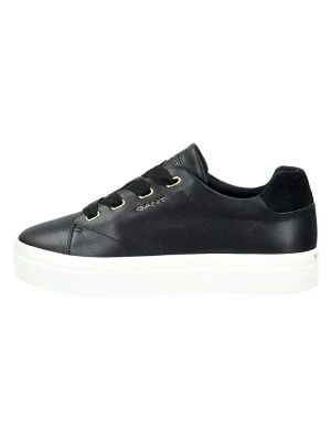 GANT Footwear Skórzane sneakersy "Avona" w kolorze czarnym rozmiar: 36