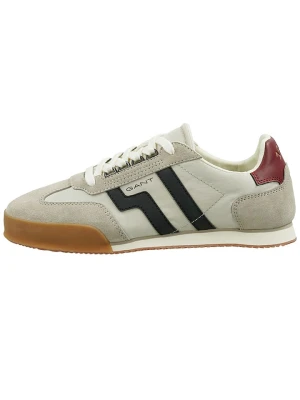 GANT Footwear Skórzane sneakersy "Baylle" w kolorze beżowo-czarnym rozmiar: 45