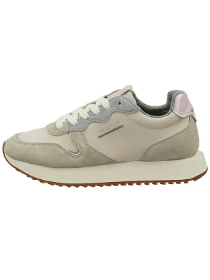 GANT Footwear Skórzane sneakersy "Bevinda" w kolorze szarobrązowym rozmiar: 40