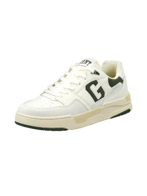 GANT Footwear Skórzane sneakersy "Brookpal" w kolorze biało-czarnym rozmiar: 42
