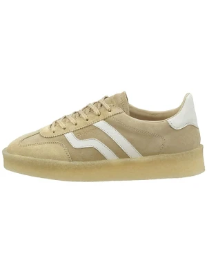 GANT Footwear Skórzane sneakersy "Cuzima Crepe" w kolorze beżowym rozmiar: 42