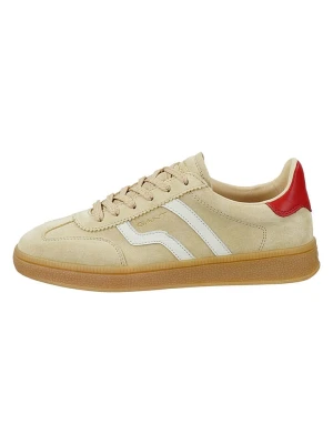 GANT Footwear Skórzane sneakersy "Cuzima" w kolorze beżowym rozmiar: 41