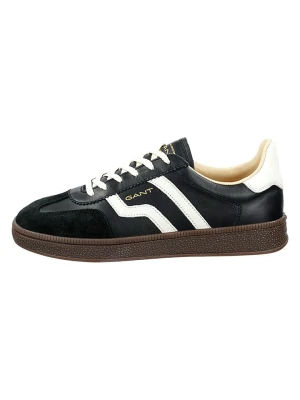 GANT Footwear Skórzane sneakersy "Cuzima" w kolorze czarnym rozmiar: 37