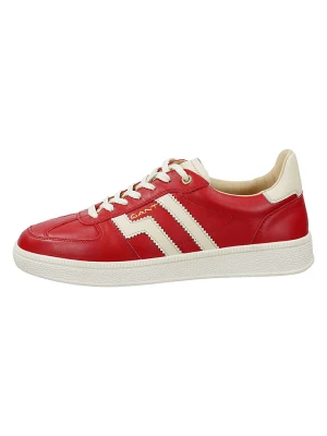 GANT Footwear Skórzane sneakersy "Cuzima" w kolorze czerwonym rozmiar: 40