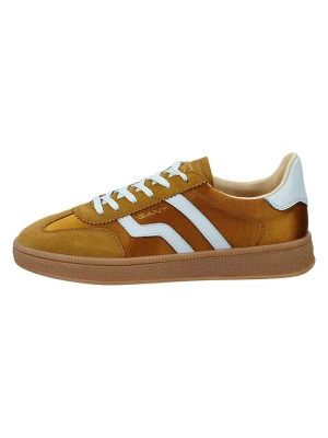 GANT Footwear Skórzane sneakersy "Cuzima" w kolorze jasnobrązowym rozmiar: 40