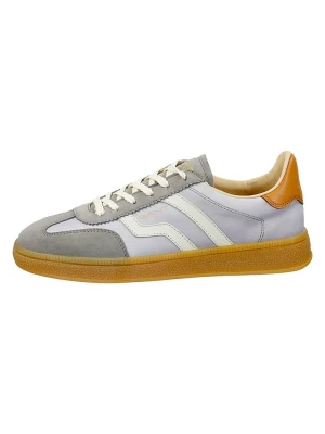 GANT Footwear Skórzane sneakersy "Cuzima" w kolorze szaro-jasnobrązowo-błękitnym rozmiar: 41