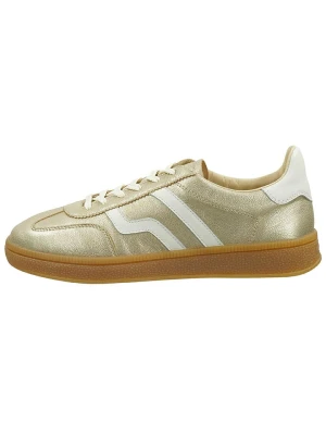 GANT Footwear Skórzane sneakersy "Cuzima" w kolorze złotym rozmiar: 42