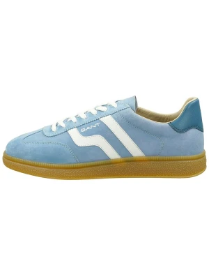 GANT Footwear Skórzane sneakersy "Cuzmo" w kolorze błękitnym rozmiar: 42