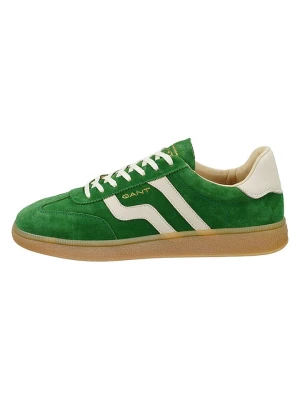 GANT Footwear Skórzane sneakersy "Cuzmo" w kolorze zielonym rozmiar: 44