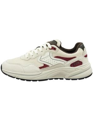 GANT Footwear Skórzane sneakersy "Jaybro" w kolorze beżowo-bordowym rozmiar: 43