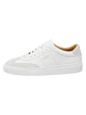 GANT Footwear Skórzane sneakersy "McJulien" w kolorze białym rozmiar: 45