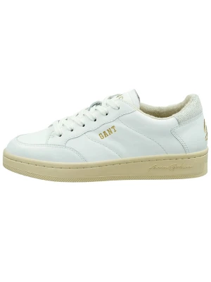 GANT Footwear Skórzane sneakersy "Prepla" w kolorze białym rozmiar: 38