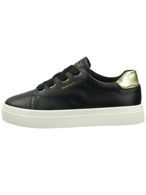 GANT Footwear Skórzane sneakersy "Prepla" w kolorze czarnym rozmiar: 39