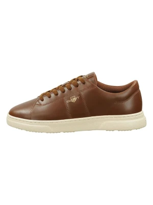GANT Footwear Skórzane sneakersy w kolorze jasnobrązowym rozmiar: 44