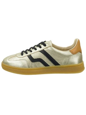 GANT Footwear Skórzane sneakersy w kolorze złotym rozmiar: 41
