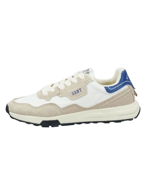 GANT Footwear Skórzane sneakersy "Youtron" w kolorze beżowo-białym rozmiar: 40