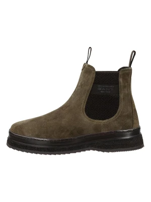 GANT Footwear Skórzane sztyblety "Blistown" w kolorze brązowym rozmiar: 45