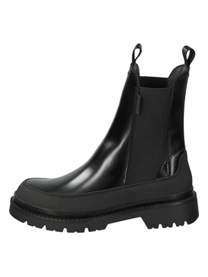 GANT Footwear Skórzane sztyblety "Prepnovo" w kolorze czarnym rozmiar: 38