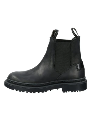 GANT Footwear Skórzane sztyblety "Timbly" w kolorze czarnym rozmiar: 39