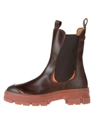 GANT Footwear Skórzane sztyblety w kolorze brązowym rozmiar: 39