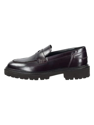 GANT Footwear Skórzane trzewiki "Ivyhill" w kolorze bordowym rozmiar: 40