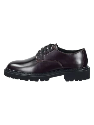 GANT Footwear Skórzane trzewiki "Ivyhill" w kolorze bordowym rozmiar: 39