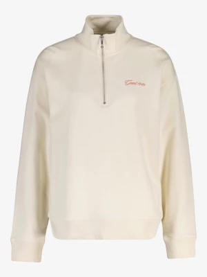Zdjęcie produktu GANT Kadın Krem Yarım Fermuarlı Sweatshirt