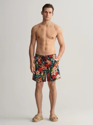 GANT kąpielówki w kwiatowy motyw