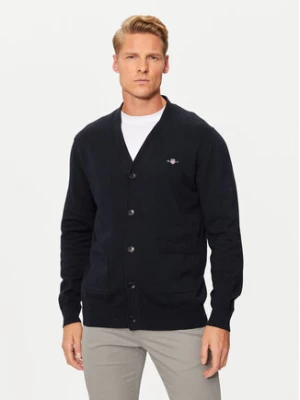 Gant Kardigan 8030556 Granatowy Regular Fit