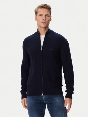 Gant Kardigan 8050334 Granatowy Regular Fit