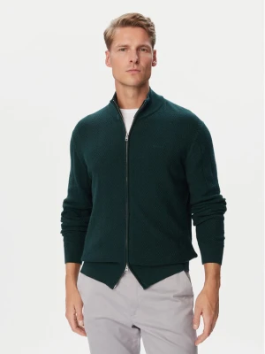 Gant Kardigan 8050334 Zielony ciemny Regular Fit
