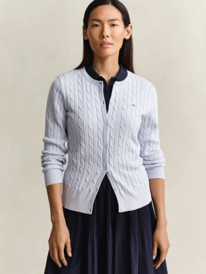 Gant Kardigan damski Kobiety Bawełna niebieski,