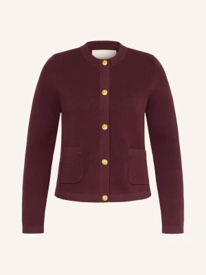 Gant Kardigan rot CIEMNOCZERWONY