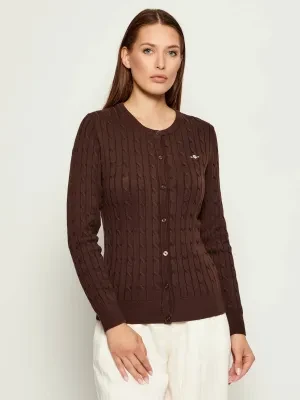 Gant Kardigan | Slim Fit | stretch