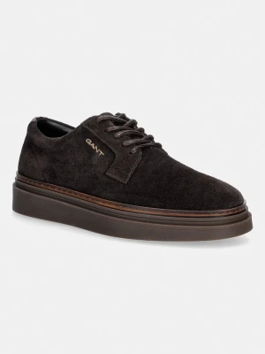 Gant Kinzoon sneakersy męskie zamszowe brązowy