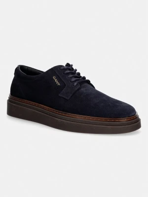 Gant Kinzoon sneakersy męskie zamszowe granatowy
