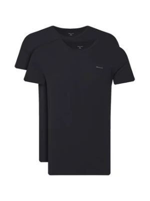 Gant Komplet 2 t-shirtów 900012018 Czarny Regular Fit
