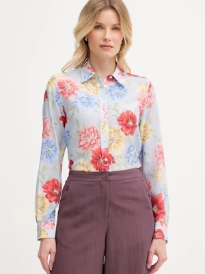 Gant koszula damska z dodatkiem jedwabiu