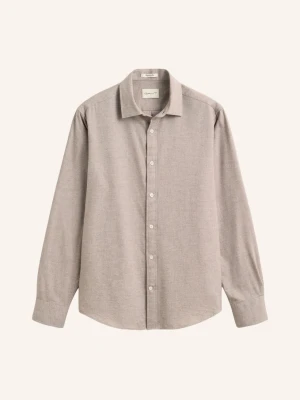 Gant Koszula Flanelowa O Kroju Regular Fit braun JASNOCZARY