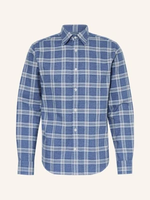 Gant Koszula Flanelowa Regular Fit blau