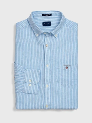 GANT koszula męska lniana Regular Fit Banker