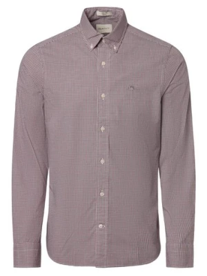 Gant Koszula męska Mężczyźni Slim Fit Bawełna niebieski|czerwony w kratkę,