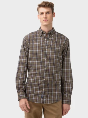 GANT koszula męska Regular Fit Oxford w kratę